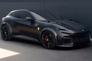 Explore the mysterious black interior of Novitec's Ferrari Purosangue: Luxury and Power-3