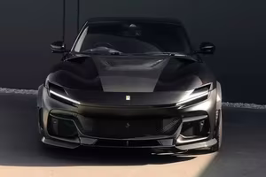 Explore the mysterious black interior of Novitec's Ferrari Purosangue: Luxury and Power-4