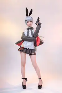 Discover the Allure of Coser Xiaomuceng Aya as Fn-57 Girls' Frontline-7