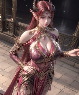 AI Generated: Enchanting Fantasy Warrior Princess (69P)-22