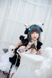 Coser Tomoyo-chan as Azur Lane's Cheshire: Captivating charm and sweet allure.-11