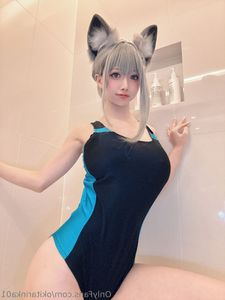 Coser Okita Rinka Blue Archive Swimsuit Cosplay 51P-35