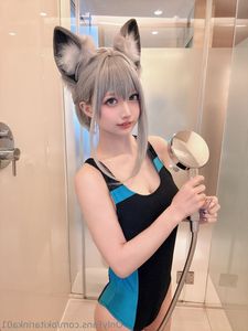 Coser Okita Rinka Blue Archive Swimsuit Cosplay 51P-39