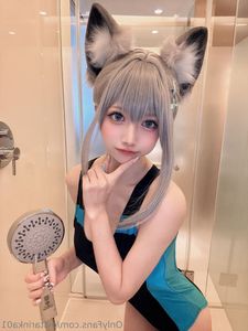 Coser Okita Rinka Blue Archive Swimsuit Cosplay 51P-36