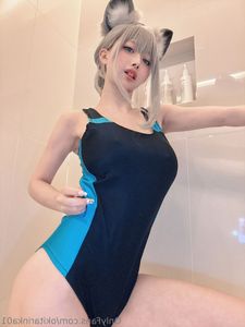 Coser Okita Rinka Blue Archive Swimsuit Cosplay 51P-23