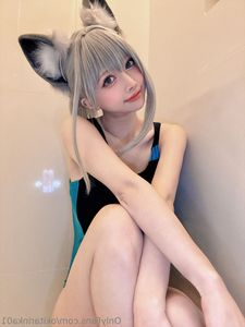 Coser Okita Rinka Blue Archive Swimsuit Cosplay 51P-34