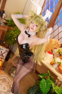 Stunning Nikke Soda Bunny Girl Cosplay by Sally Dorasnow from The Goddess of Victory-15