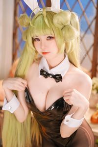 Stunning Nikke Soda Bunny Girl Cosplay by Sally Dorasnow from The Goddess of Victory-10
