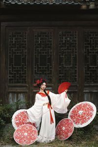 YiTuYu Vol.8303: Shi Mian Mian Bao Xie Captures Traditional Asian Elegance-22