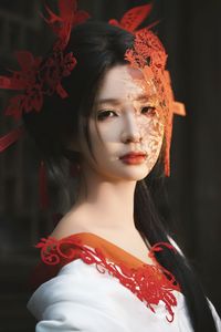 YiTuYu Vol.8303: Shi Mian Mian Bao Xie Captures Traditional Asian Elegance-29