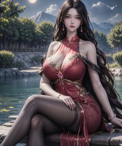 AI Generated Throne of Seal: Ye Weiyang's Mystical Beauty Under Moonlight Part01-0022-7