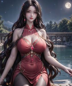 AI Generated Throne of Seal: Ye Weiyang's Mystical Beauty Under Moonlight Part01-0022-2