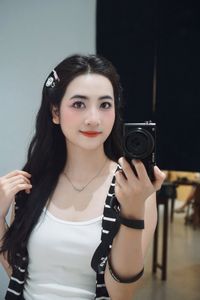 XVG No.7: Discover the Radiant Charm of a Young Woman's Effortless Summer Style and Adorable Pose-2