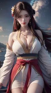 AI Generated Huoshang: Unveiling the Alluring Winged Beauty from Perfect World – Dive into Fantasy-3