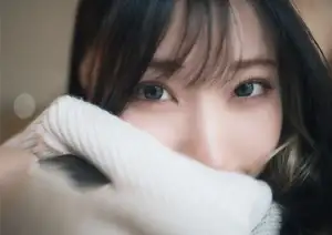 Satsuki Mei: Blooming Grace in 'Mebaechau Part02' Photobook - Discover Her Tender Charm-7