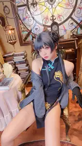 Captivating Blue Archive Kisaki Cosplay: Yi Miao Jun's Mysterious Allure (26P)-3