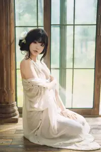 Coser yuuhui - Spring Song Part01: Ethereal Beauty by the Window, Awakening the Senses.-15
