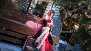 Coser Hua Xi Honoka as Honkai Star Rail's Enigmatic Forgotten Returner: Dive into Mystical Beauty!-8
