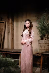 VGU No.80: The Graceful Beauty of a Vietnamese Girl in Traditional Ao Dai-0