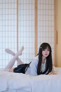 Charming Schoolgirl in Uniform: A Glimpse into Summer Reverie-41