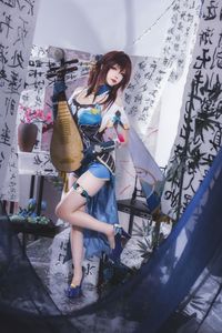 Coser Xueqing astra as Ruan Mei Honkai Star Rail: Elegant Artistic Portrayal (84P)-17